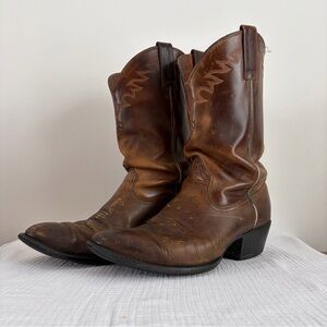 Ariat Men's Brown Leather Western Cowboy Boots